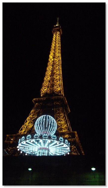 Tour Eiffel de nuit